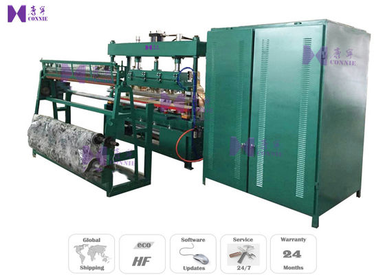Çin Duş Perdesi Yüksek Frekanslı Plastik Kaynak Makinesi 250 × 2000 MM Kaynak Alan Fabrika
