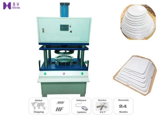 Çin 5 İnç - 20 İnç Kağıt Kek Tepsisi Şekillendirme Makinesi 200-350 Adet / Saat CE Belgeli Fabrika